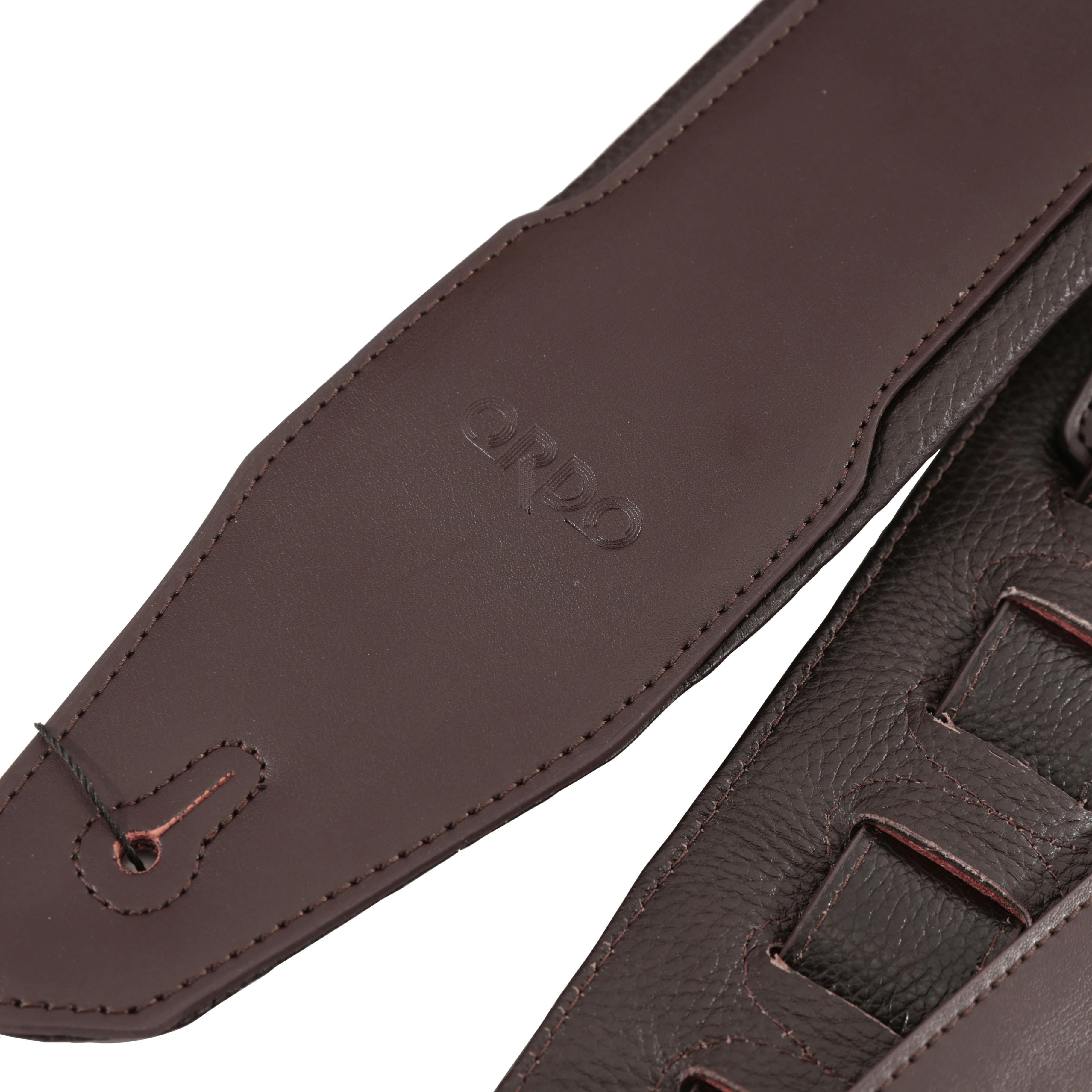 Ordo Leather Guitar Strap in Brown - ORDO-A-S03-BL-P%2BORDO-A-S03-BL-3.jpg