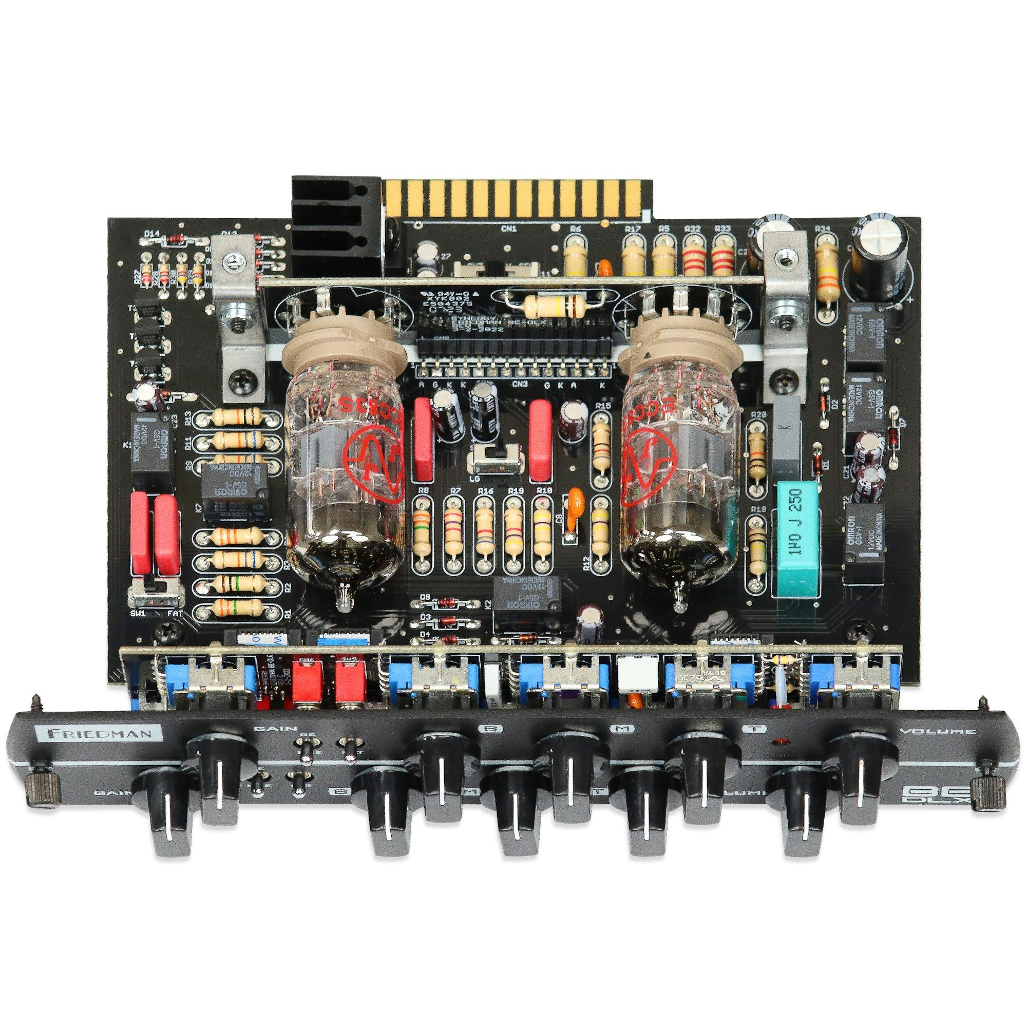 Synergy Friedman BE-DLX Preamp Module - SYN-FRIEDMANBE-DLX-SYNERGY-BE-DLX-TOP-FRONT.jpg