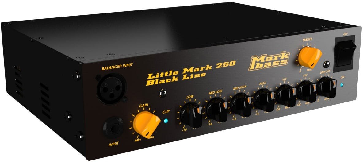 Markbass LITTLE MARK 250 Blackline Bass Head - Andertons