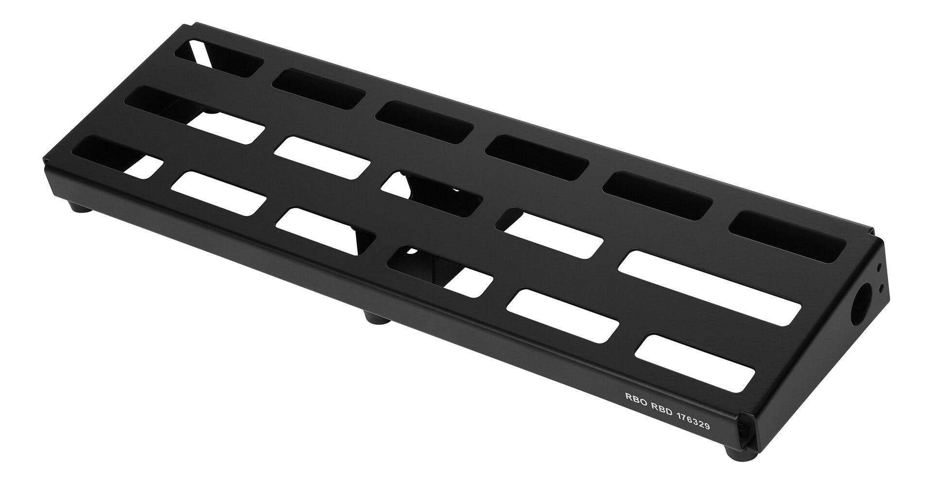 Rockboard DUO 2.1 Pedalboard with Gig Bag - RBO-B-21-DUO-B-Rockboard-DUO-2-1-Pedalboard-Angle-Under.jpg