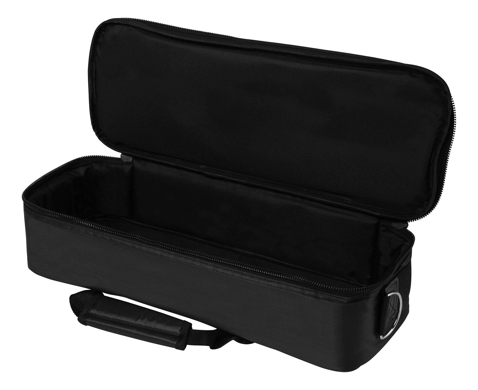 Rockboard DUO 2.1 Pedalboard with Gig Bag - RBO-B-21-DUO-B-Rockboard-DUO-2-1-Pedalboard-Gig-Bag-Open.jpg