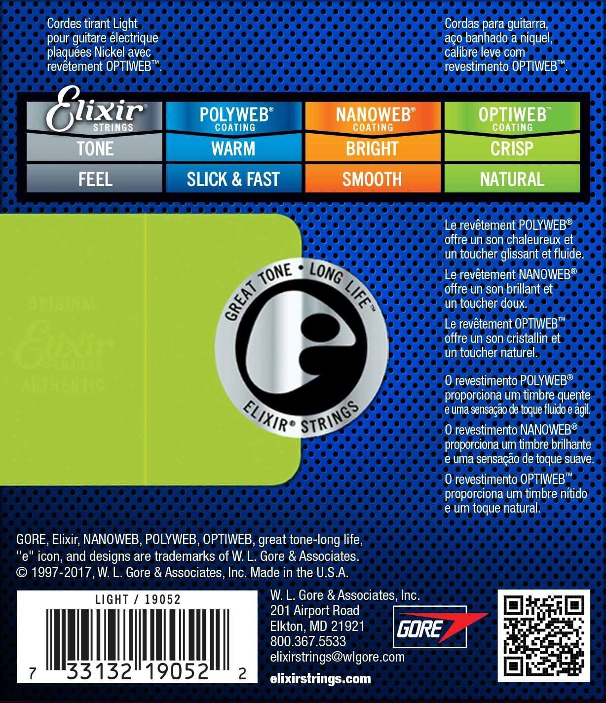 Elixir - Electric Optiweb Light 10 - 46 - 132282-19052-Back.jpg