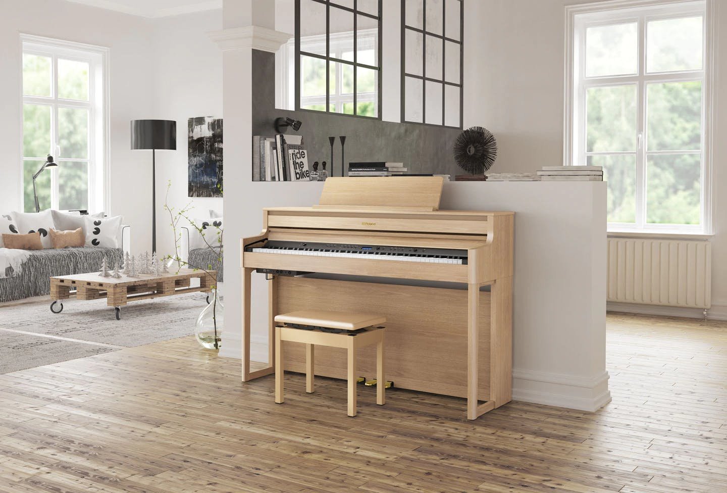 Roland HP704 Digital Piano in Light Oak - 513139-1653043666758.jpg