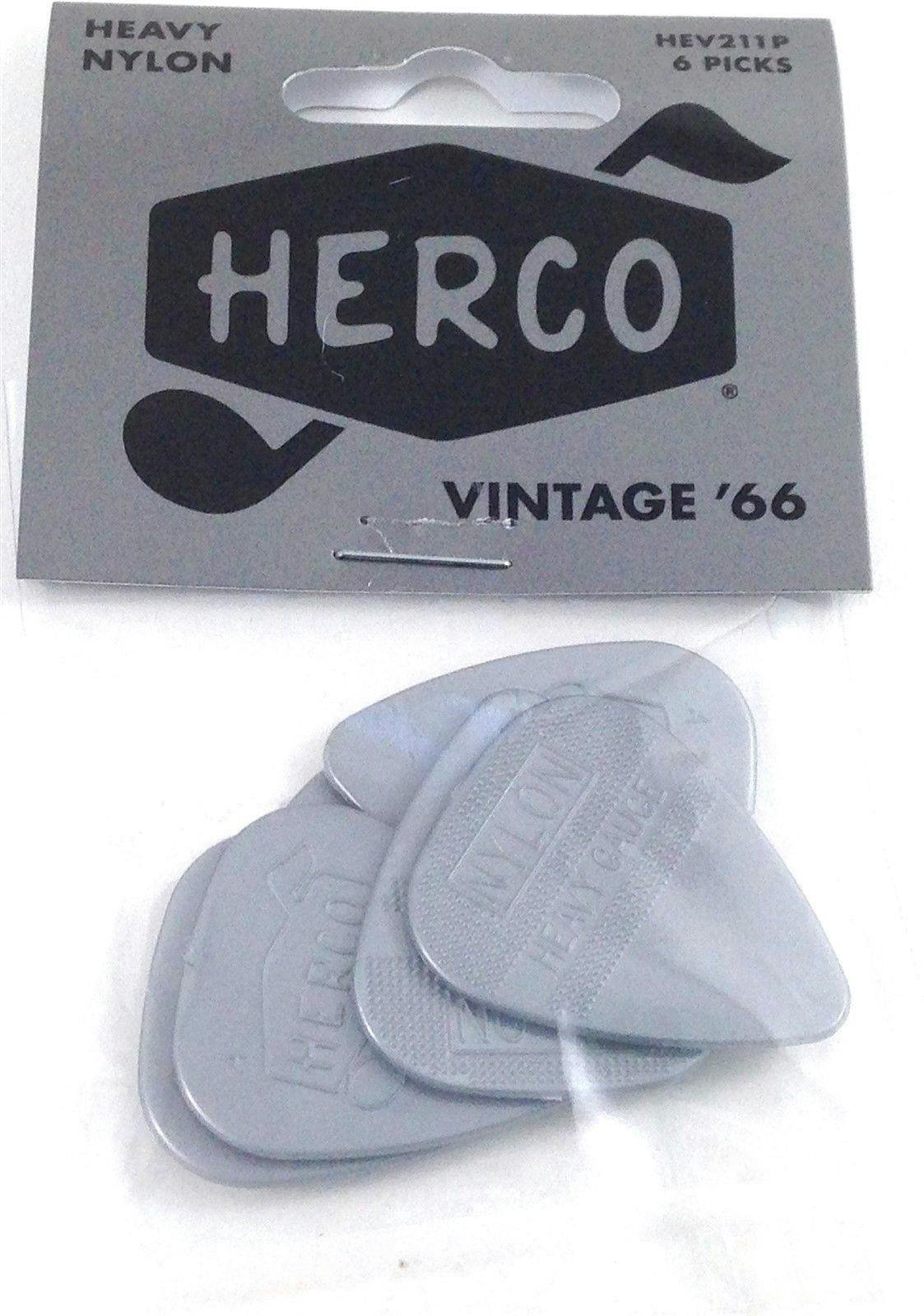Jim Dunlop - Herco 66 Vintage Heavy Yo Ho Silver Plectrum - 78669-tmpB59D.jpg