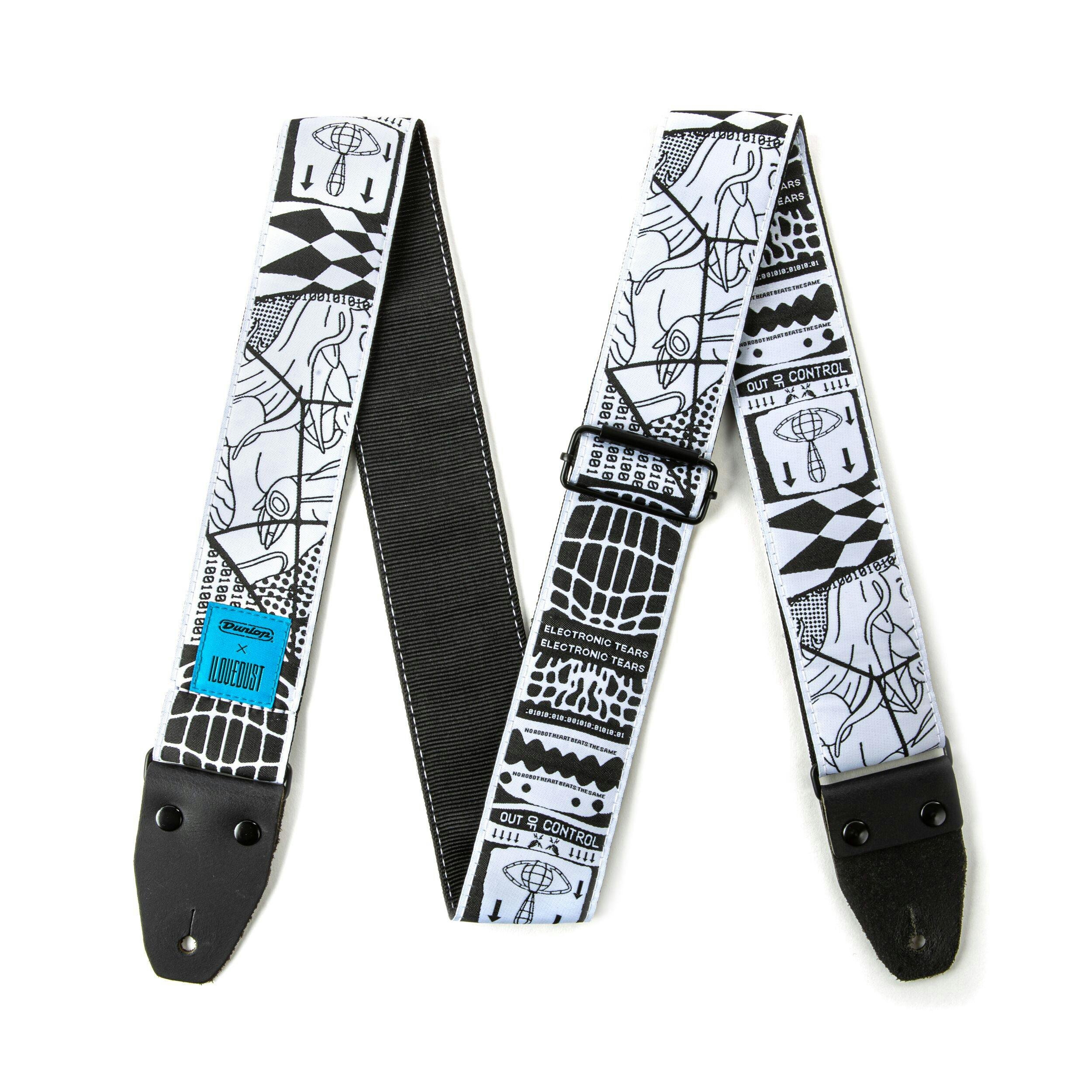Dunlop I Love Dust Electronic Tears Guitar Strap - 344902-1563542257727.jpg