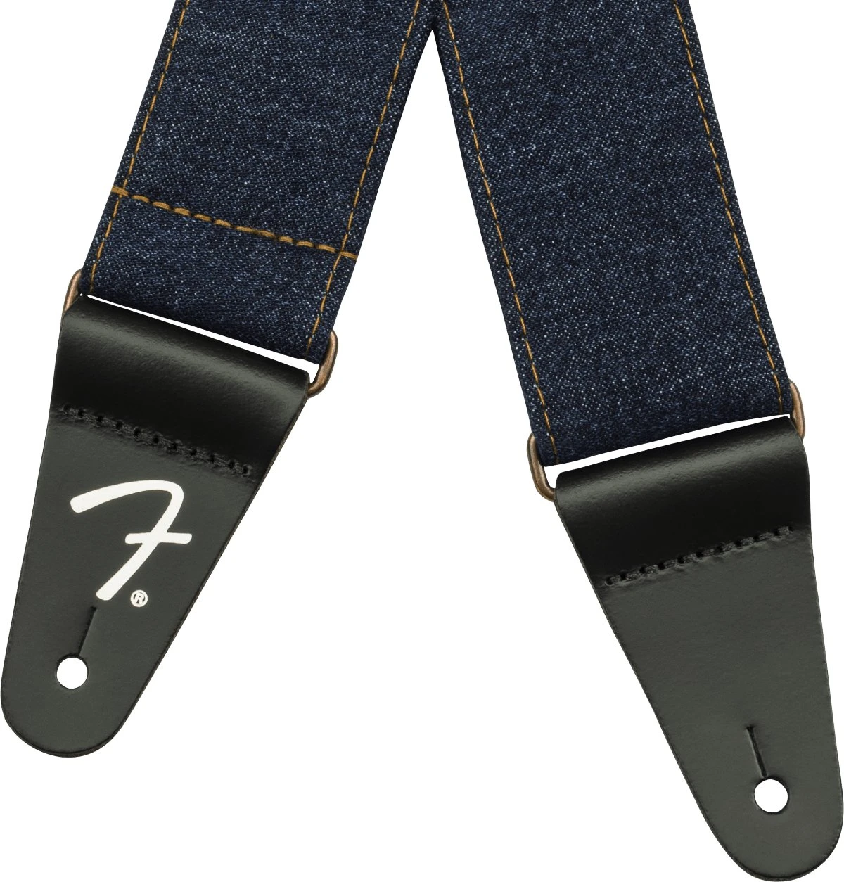 Fender x Wrangler Denim Guitar Strap in Dark Indigo - 0990638013-0990638013_fen_acc_dtl_2_nr.jpg