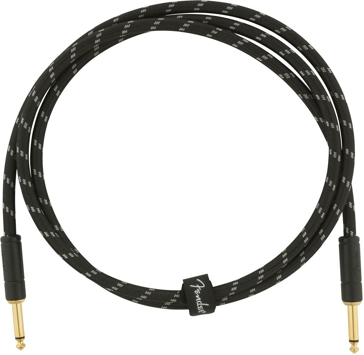 Fender Deluxe Series Instrument Cable Straight/Straight 5' in Black Tweed - 319915-1548777418111.jpg