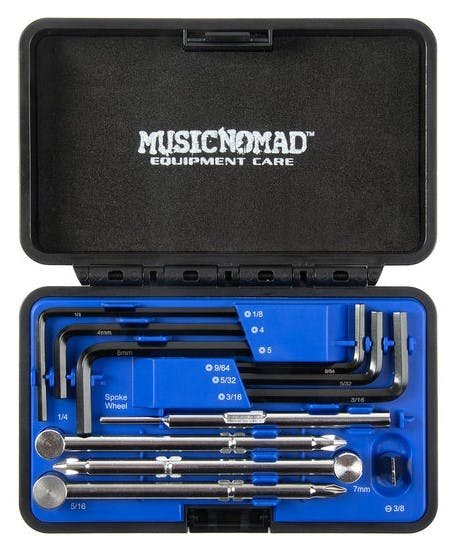 MusicNomad Premium Guitar Tech Truss Rod Wrench 11 Piece Set - MNO-MN235-musicnomad-wrench-and-tools-set.jpg