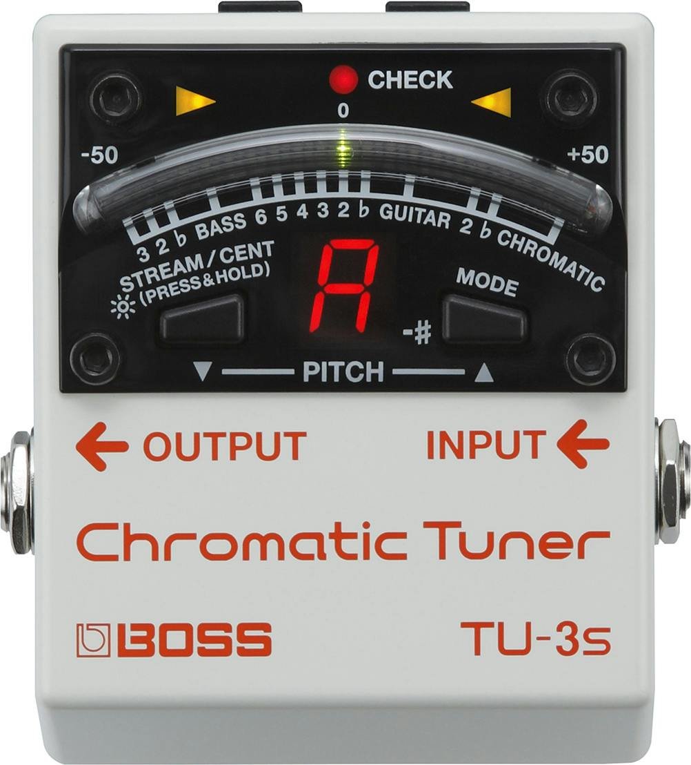 BOSS TU3S Chromatic Tuner Pedal - 107437-TU-3S_F.jpg