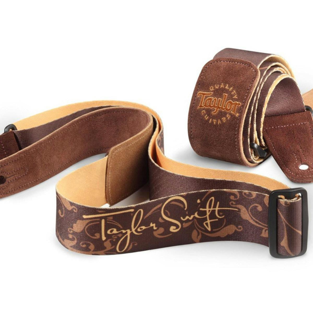 Taylor 'Taylor Swift' Signature Guitar Strap in Brown - 66000-2.jpg