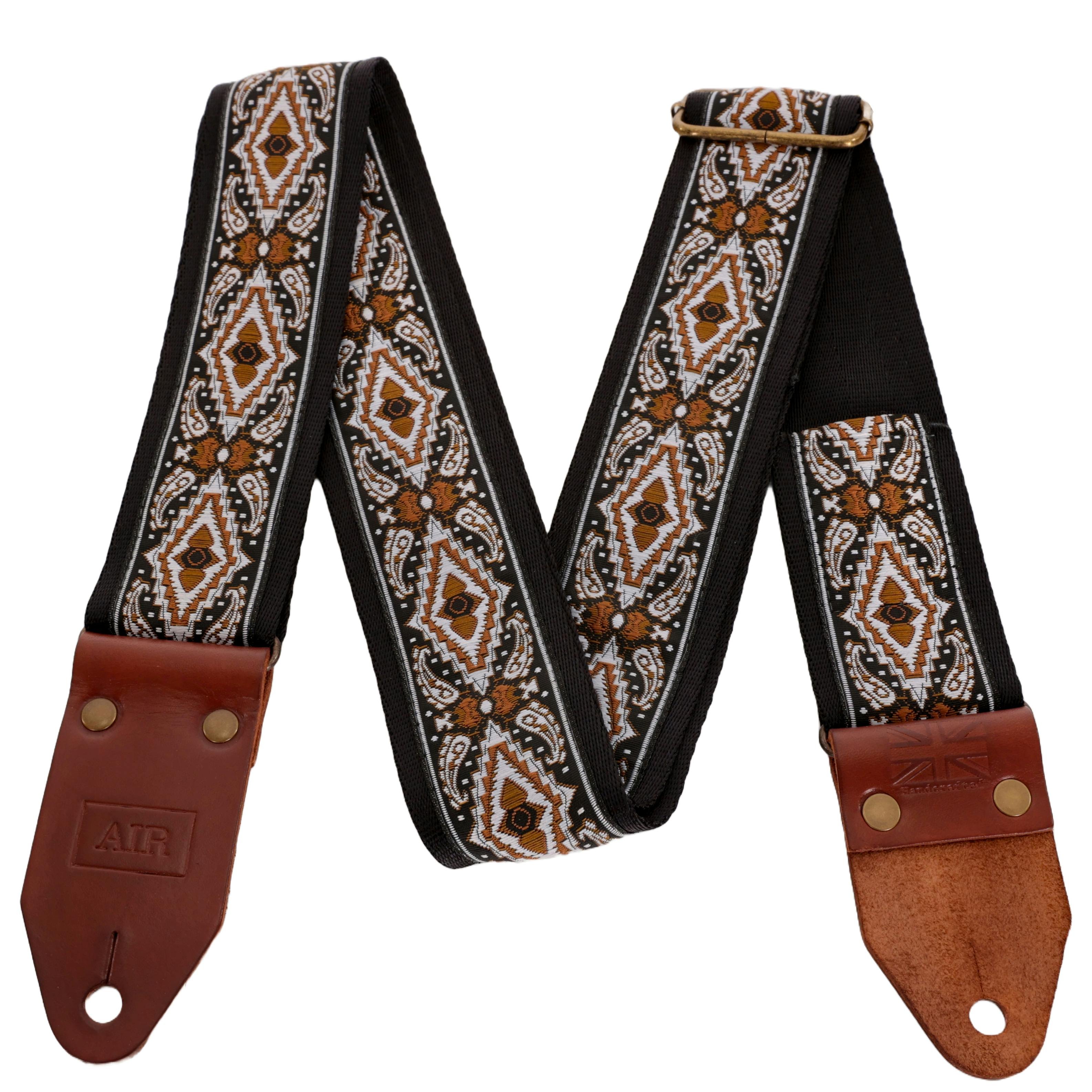 Air Straps Limited Edition Handcrafted Olympus Guitar Strap - OLMP1-OLMP1-2.jpg