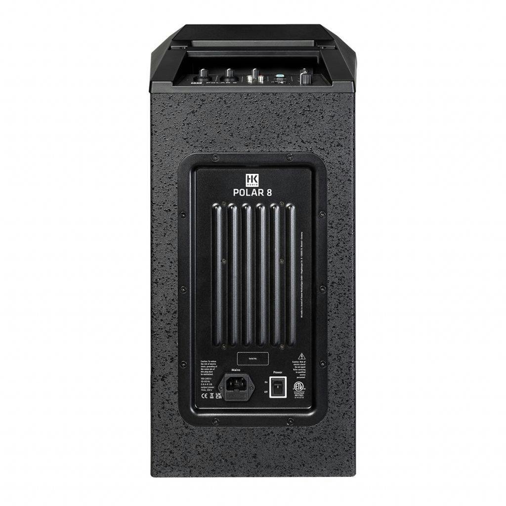 HK Audio Polar 8 - Complete Column PA Speaker System - 1008007-HK_Audio_Polar_8_Sub-Rear.jpg
