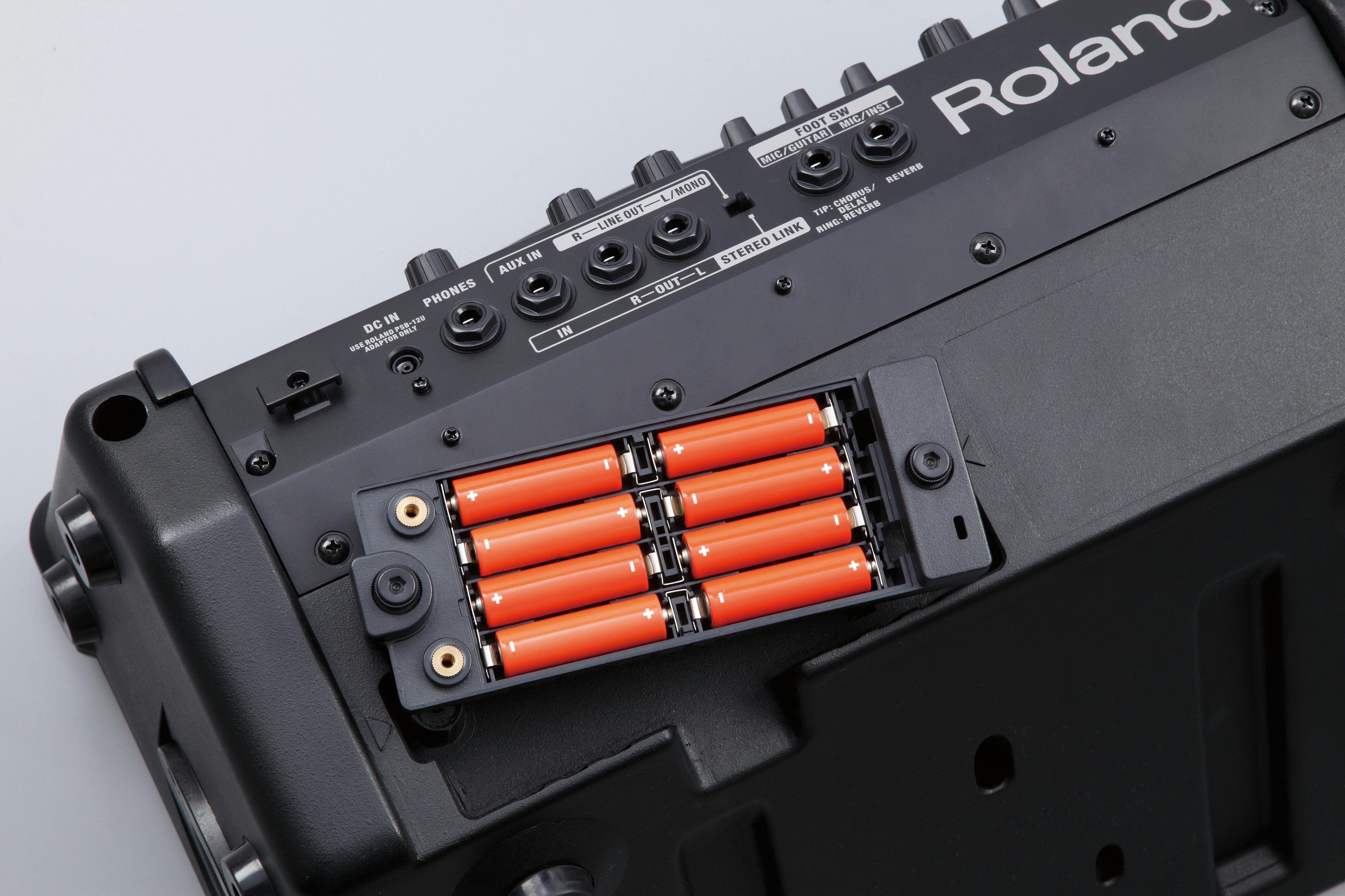 Roland Cube Street EX Battery Powered Stereo Amplifier - 46891-CUBE-ST-EX_battery_X.jpg