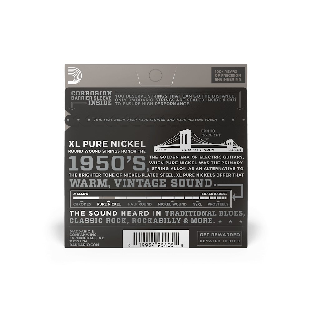 D'Addario EPN110 10-45 Pure Nickel Electric Guitar Strings - EPN110-4.jpg
