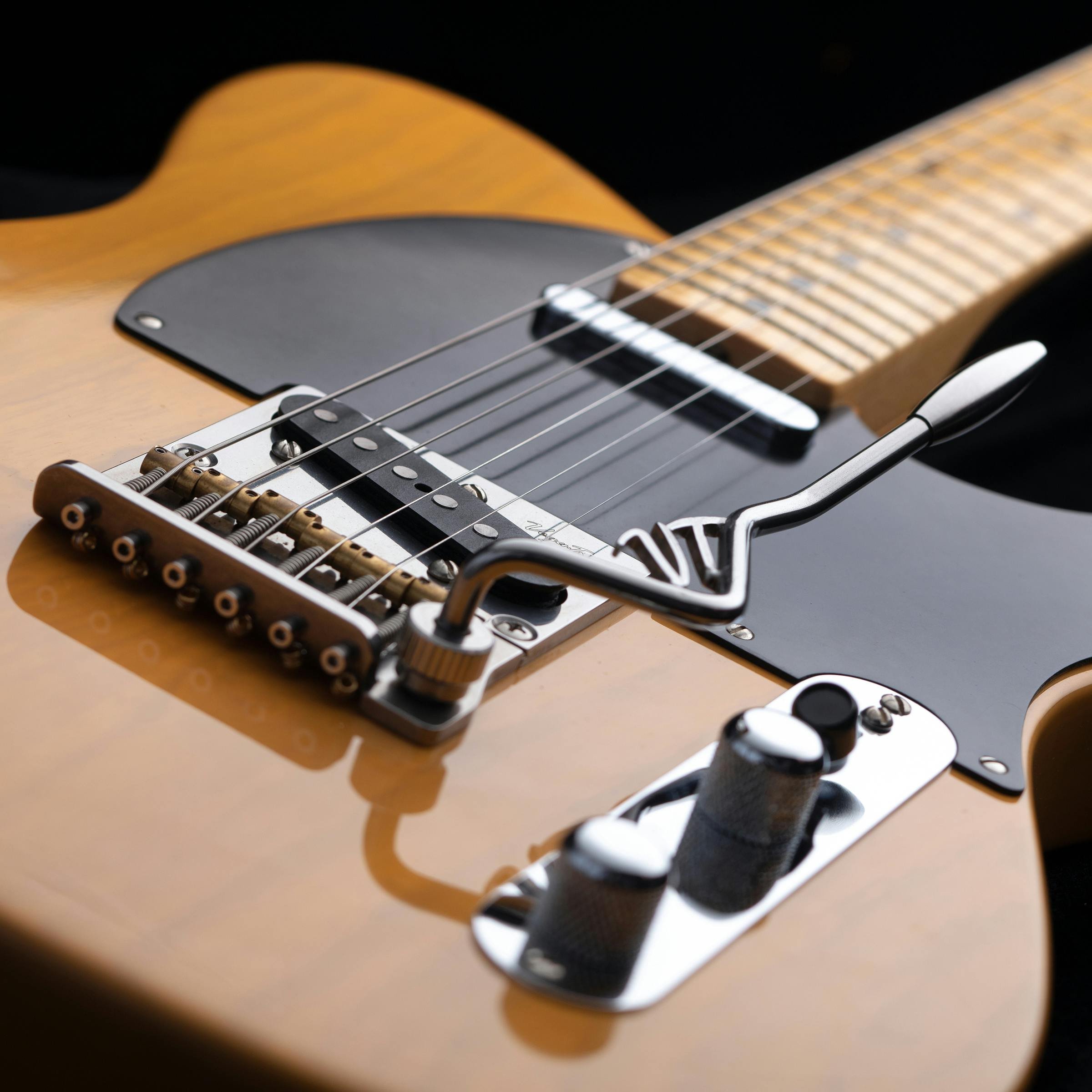 Vega-Trem VT2 Teletrem Modern Tremolo System for Telecaster Guitars - VT2TELETREMMO-VegaTrem-VT2-Tremolo-Beauty.jpg