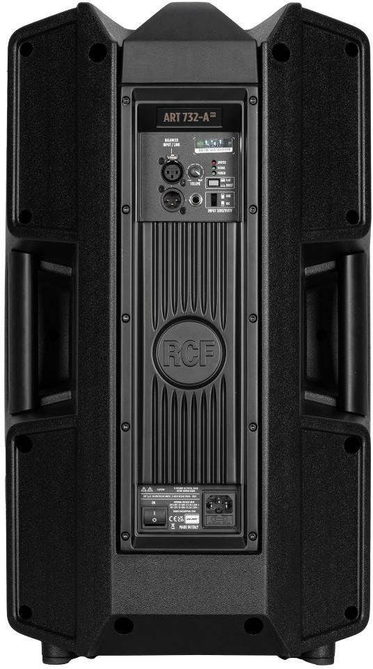 RCF ART 732-A MK5 Digital active speaker system 12" + 3" v.c., 700Wrms, 1400W peak - 13000825-Art-732-A_Back.jpg