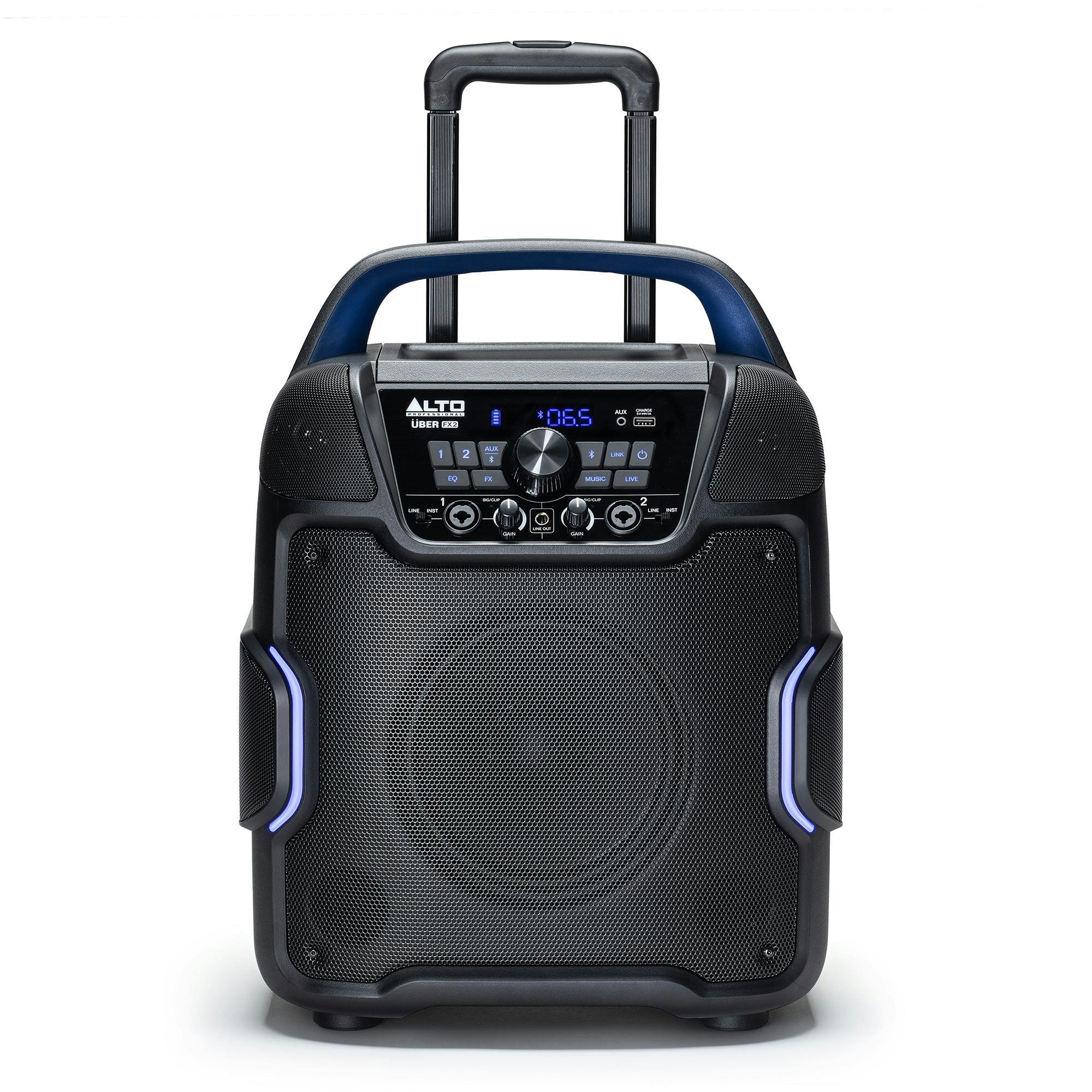 Alto Uber FX2 Portable Battery-Powered 200W Speaker - UBERFXMKII-ALTO_UberFX2_Hero_Handle_lowRes.jpg