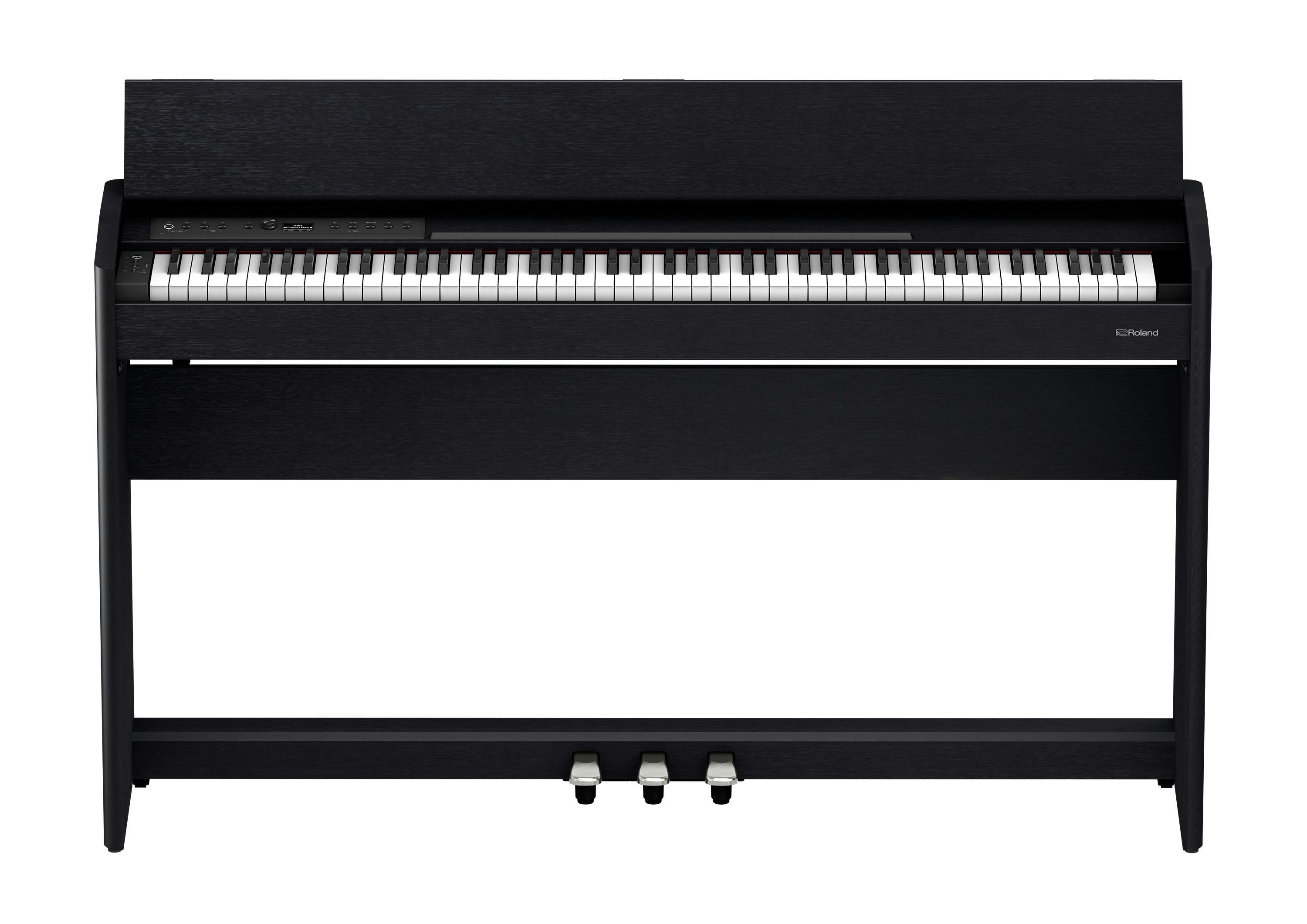 Roland F701 - Small Home Digital Piano in Contemporary Black - 426581-120720_F701_CB_FRONT_F2.jpg