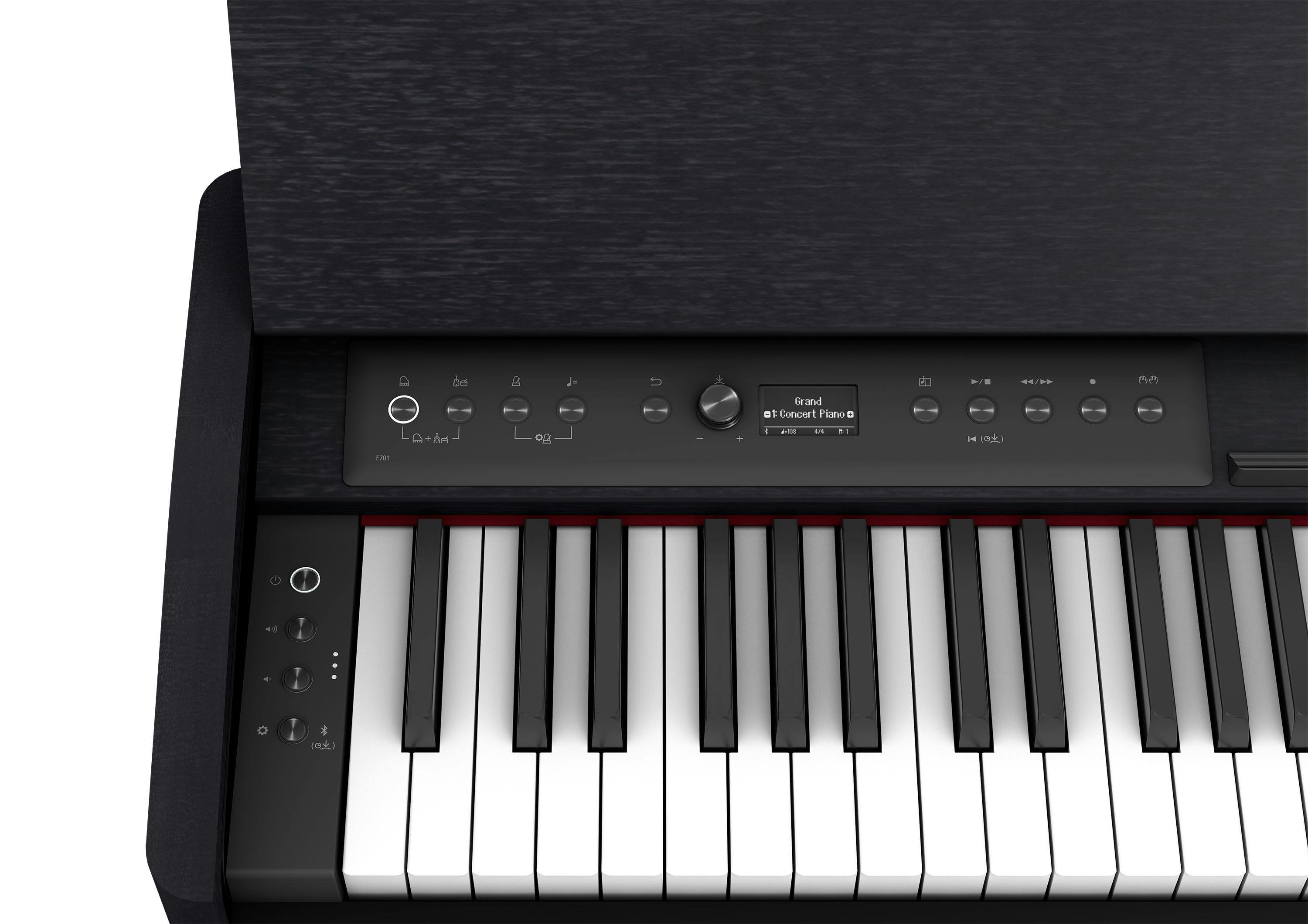 Roland F701 - Small Home Digital Piano in Contemporary Black - 426583-120520_F701_CB_PANEL_F2.jpg