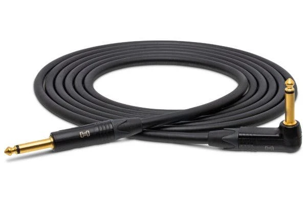 Hosa Edge Guitar Cable, Neutrik Straight to Right-angle, 20 ft / 6M - CGK-020R-Hosa-Edge-Guitar-Cable-Neutrik-Straight-to-Right-angle-10ft-3M-Hero.jpg