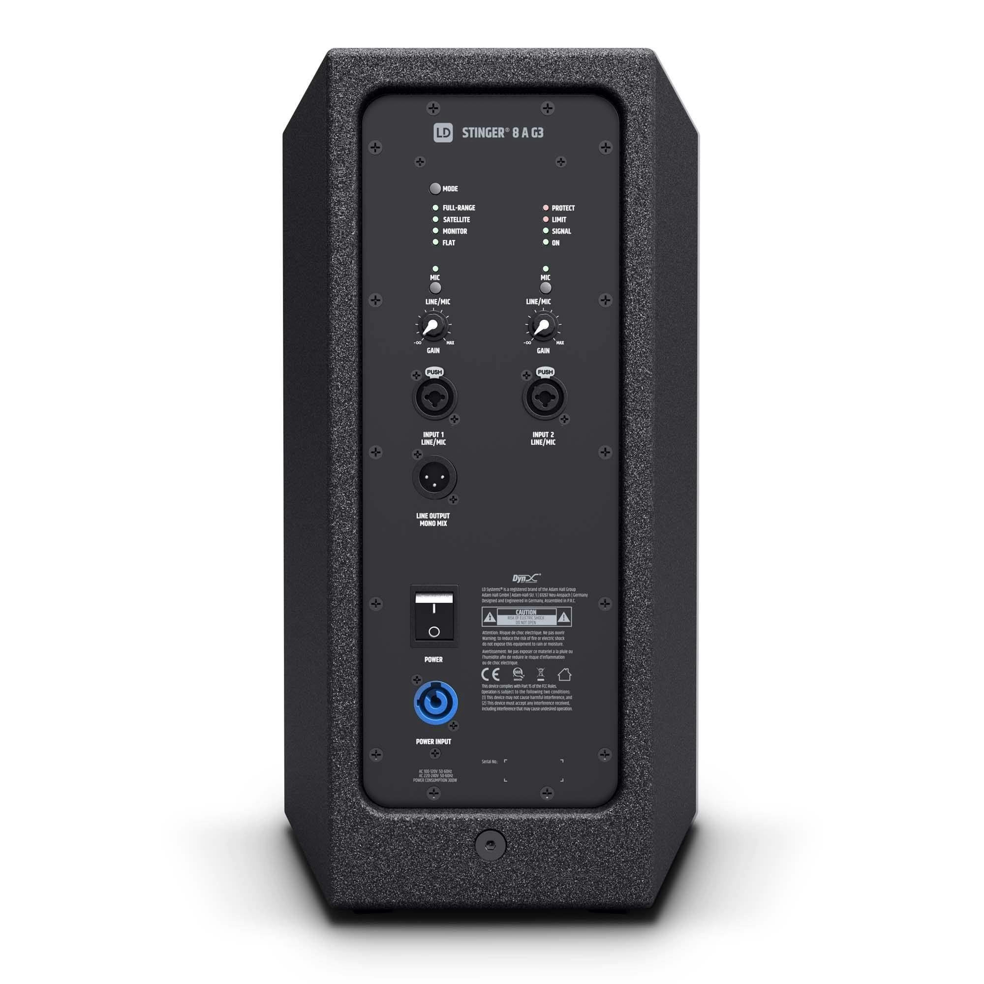 LD Systems STINGER 15 A G3 Active 15" 2-way bass-reflex PA Loudspeaker - 476011-LDEB82AG3_7.jpg