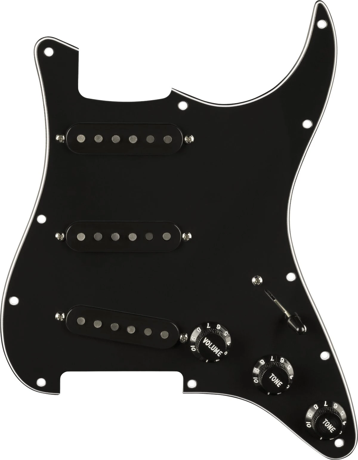 Fender Pre-Wired Strat Pickguard Pure Vintage 59 with RWRP Middle Black 11 Hole PG - 0992236506-0992236506_fen_acc_frt_1_rr.jpg