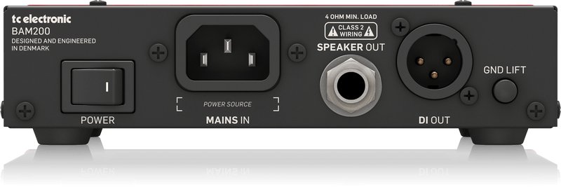 TC Electronic BAM200 Ultra-Compact 200 Watt Bass Head - Andertons