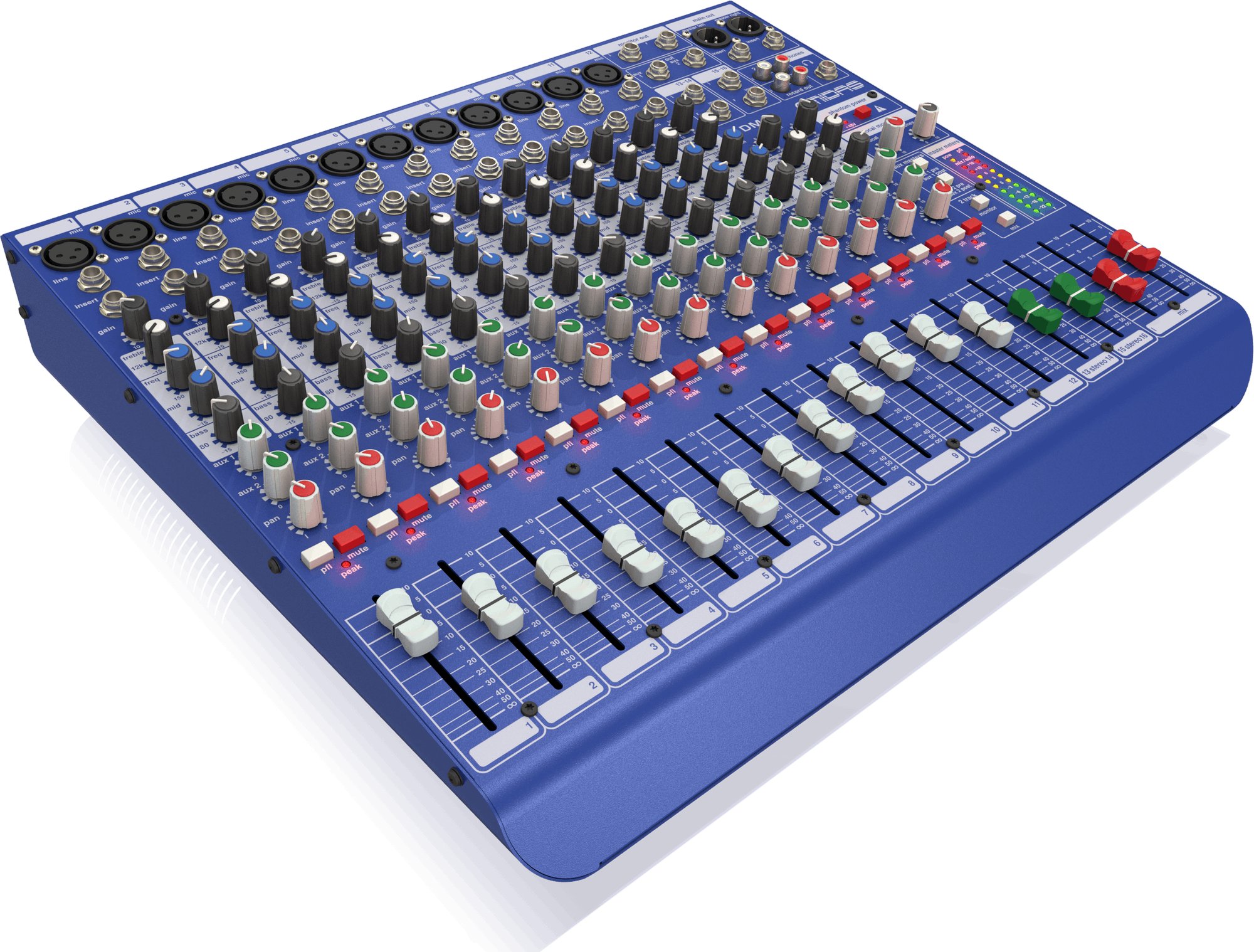[最終値下げ] Midas DM16 アナログミキサー Midas DM16 16 Input Analog Live and Studio Mixer with Midas