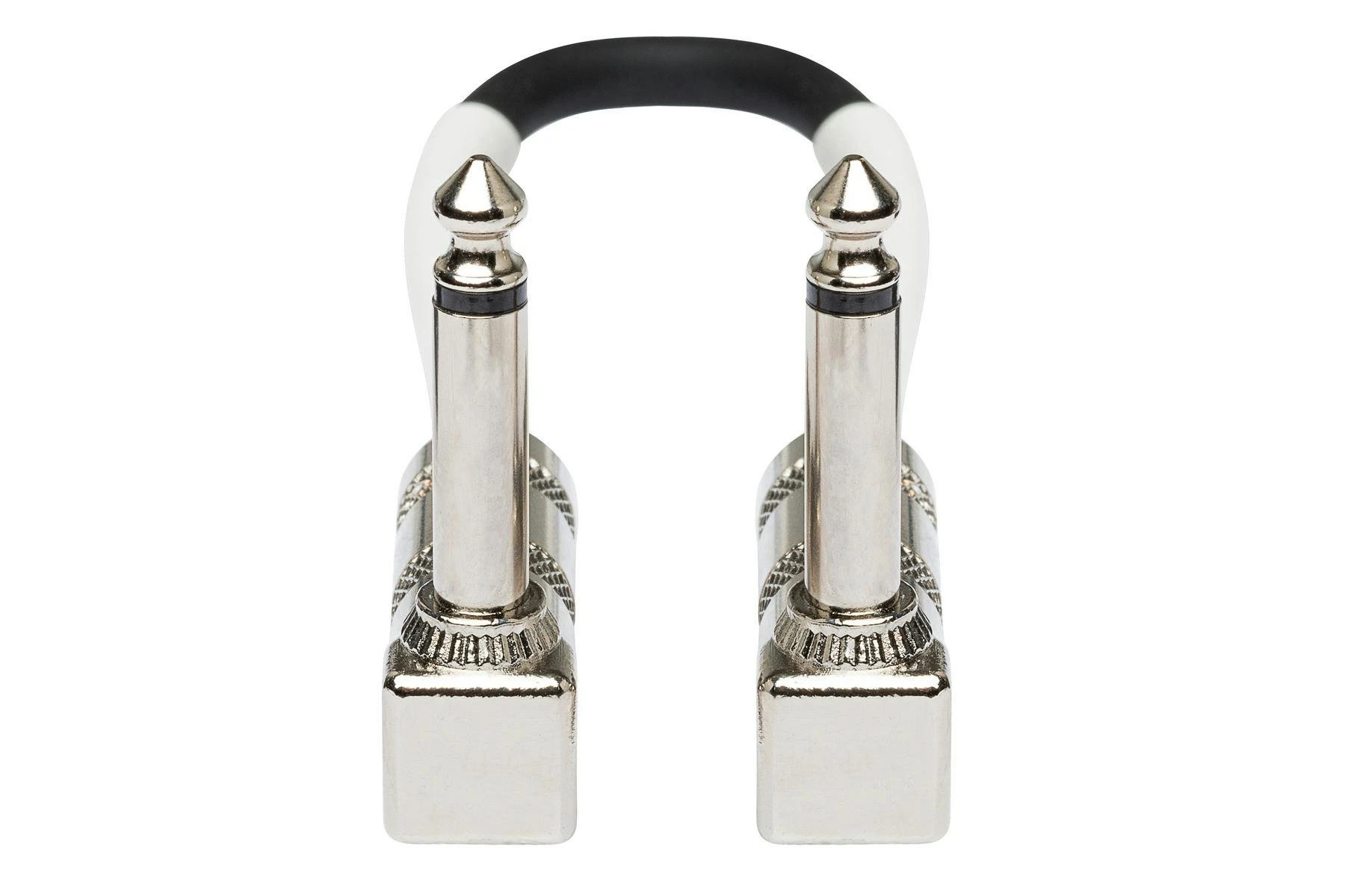 Hosa Pro Guitar Patch Cable, Right-angle to Same, 6 in - HGTR-0005RR-CPE-106_Front_RGB_1800.jpg
