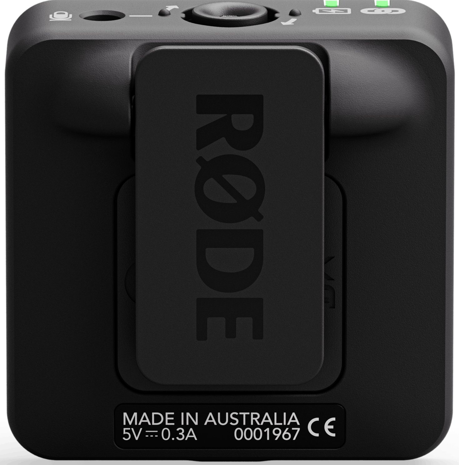 Rode Standalone Wireless ME transmitter unit - WIMETX-Rode_Wireless_ME_TX_Transmitter_Back.jpg