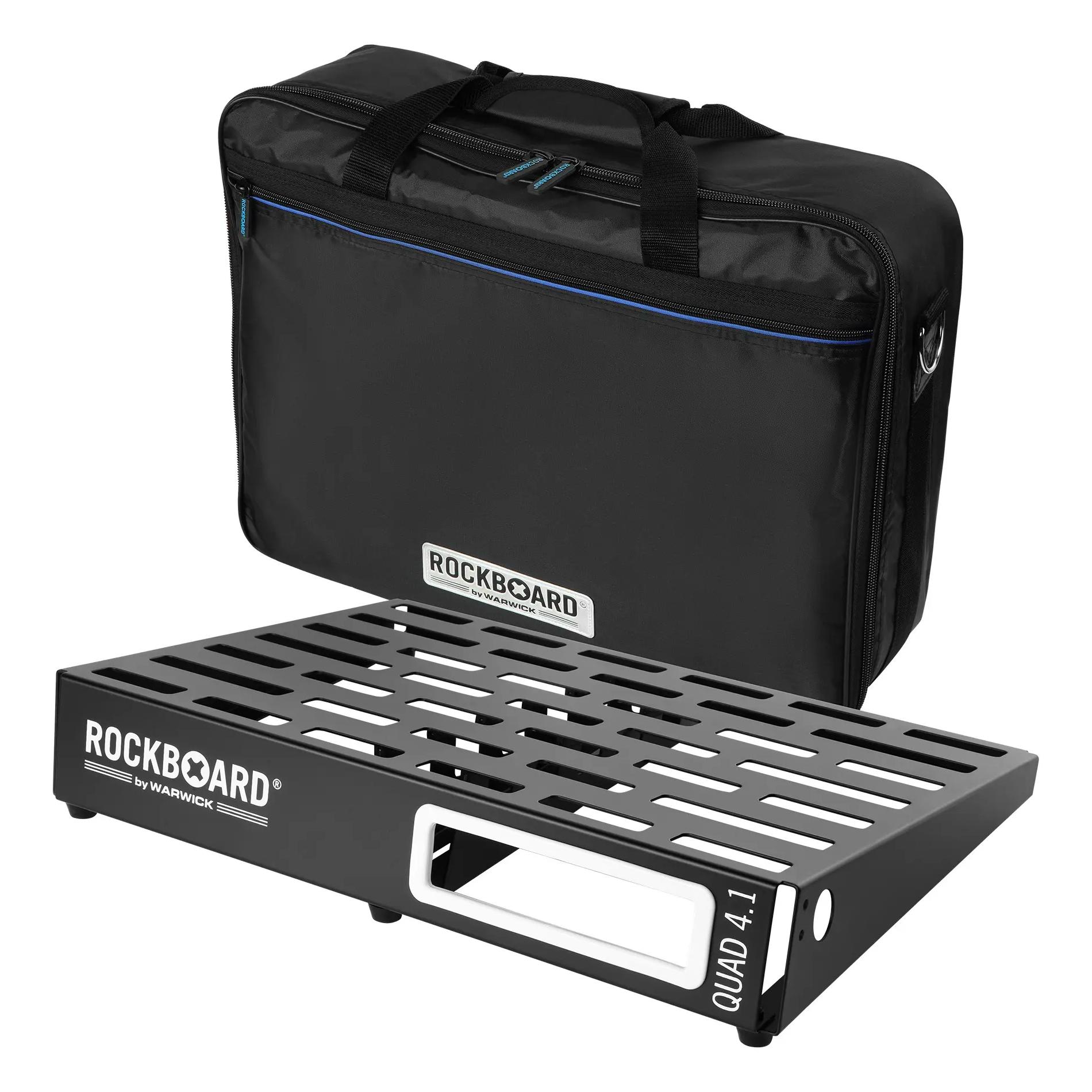 Rockboard QUAD 4.1 Pedalboard with Gig Bag - RBO-B-41-QUAD-B-Hero.jpg