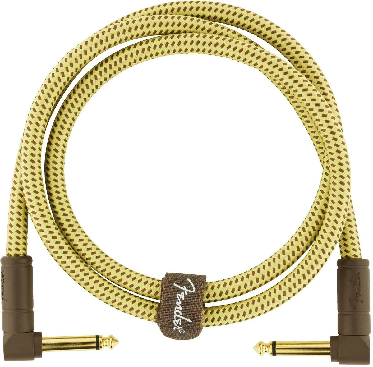 Fender Deluxe Series Instrument Cable Angle/Angle 3' in Tweed - 319836-1548775430315.jpg