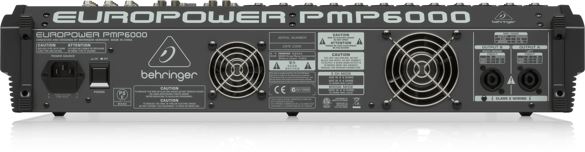 Behringer PMP6000 1600-Watt 20 Channel Powered Mixer - 452582-1625479043906.jpg