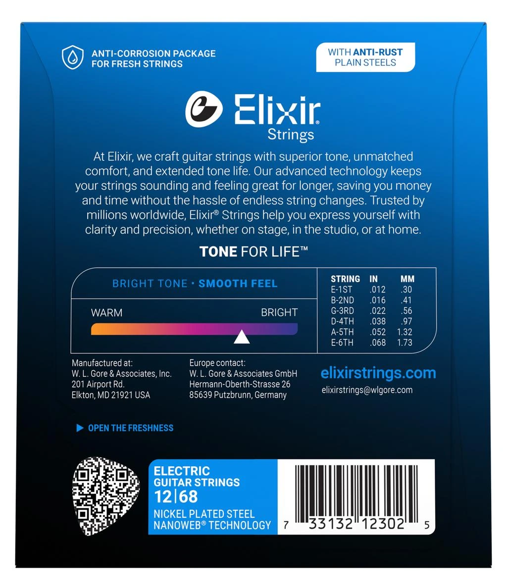 Elixir Electric Nanoweb Baritone .012 - .068 - E12302-2.jpg