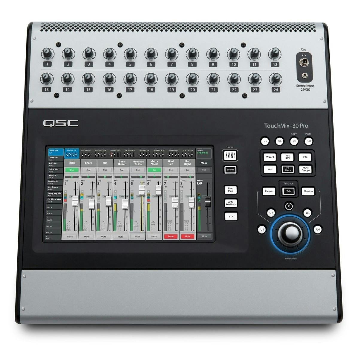 QSC Audio TouchMix 30 Pro Digital Live Mixer - Andertons Music Co.