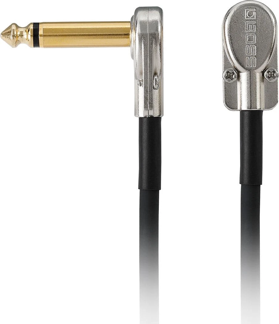 Boss BPC-4-3 4" Patch Cable with Slimline Pancake Plugs - 523745-Boss BPC-4-3 4 Patch Cable with Slimline Pancake Plugs 3.jpg