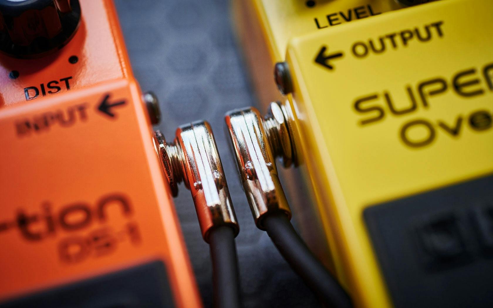 Boss BPC-4-3 4" Patch Cable with Slimline Pancake Plugs - 523746-Boss BPC-4-3 4 Patch Cable with Slimline Pancake Plugs 4.jpg