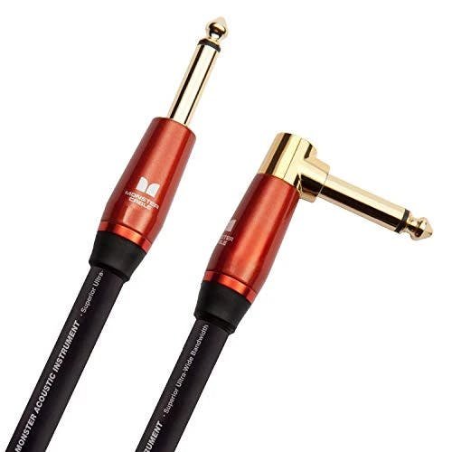 Monster Prolink Acoustic 12 ft Instrument Cable - Angled to Straight Jack - 444020-1621341423764.jpg