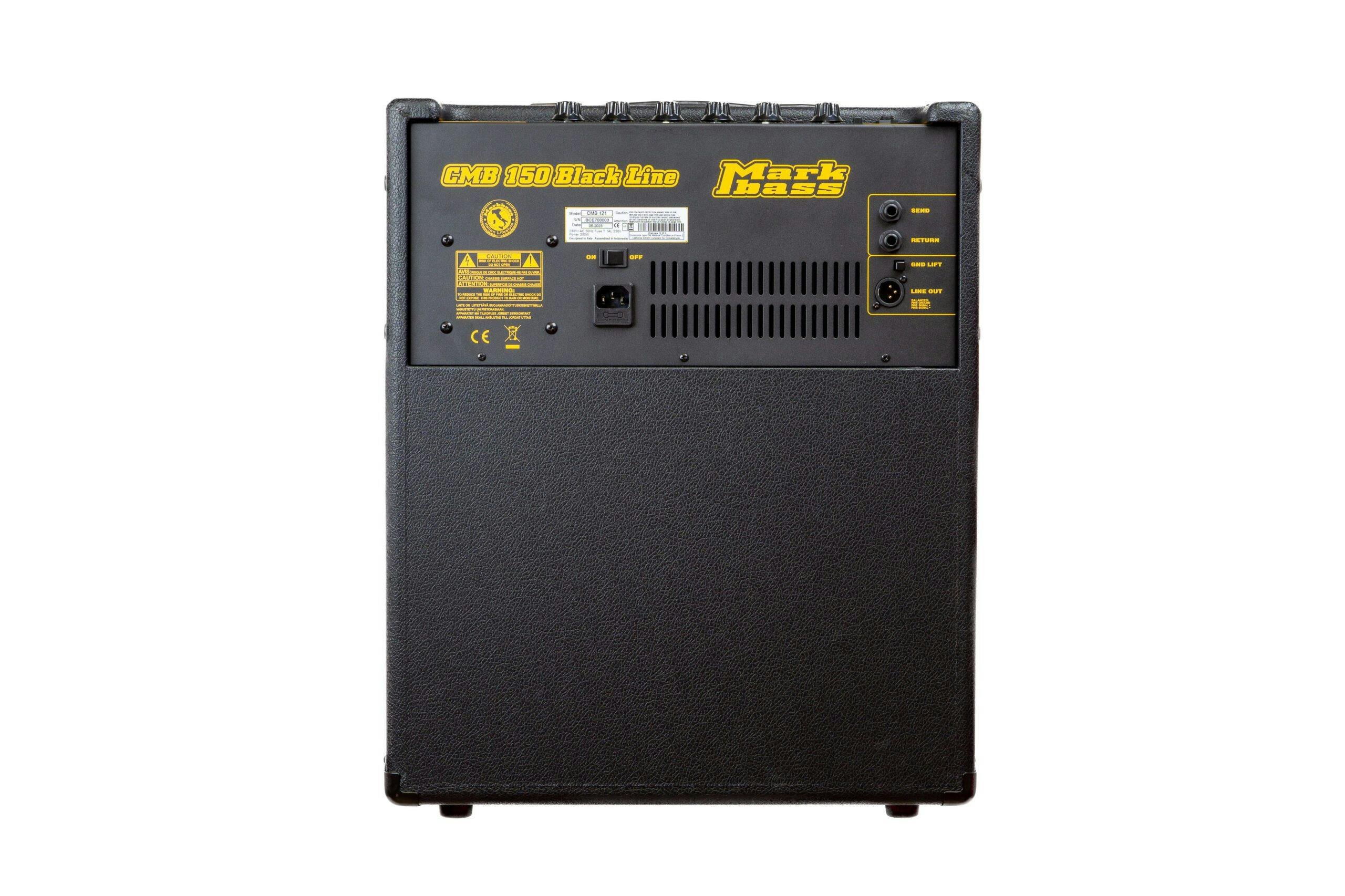 Markbass CMB 151 BlackLine 1x15 150W Bass Combo - 10012314-Markbass-CMB-151-BlackLine-1x15-150W-Bass-Combo-Back.jpg