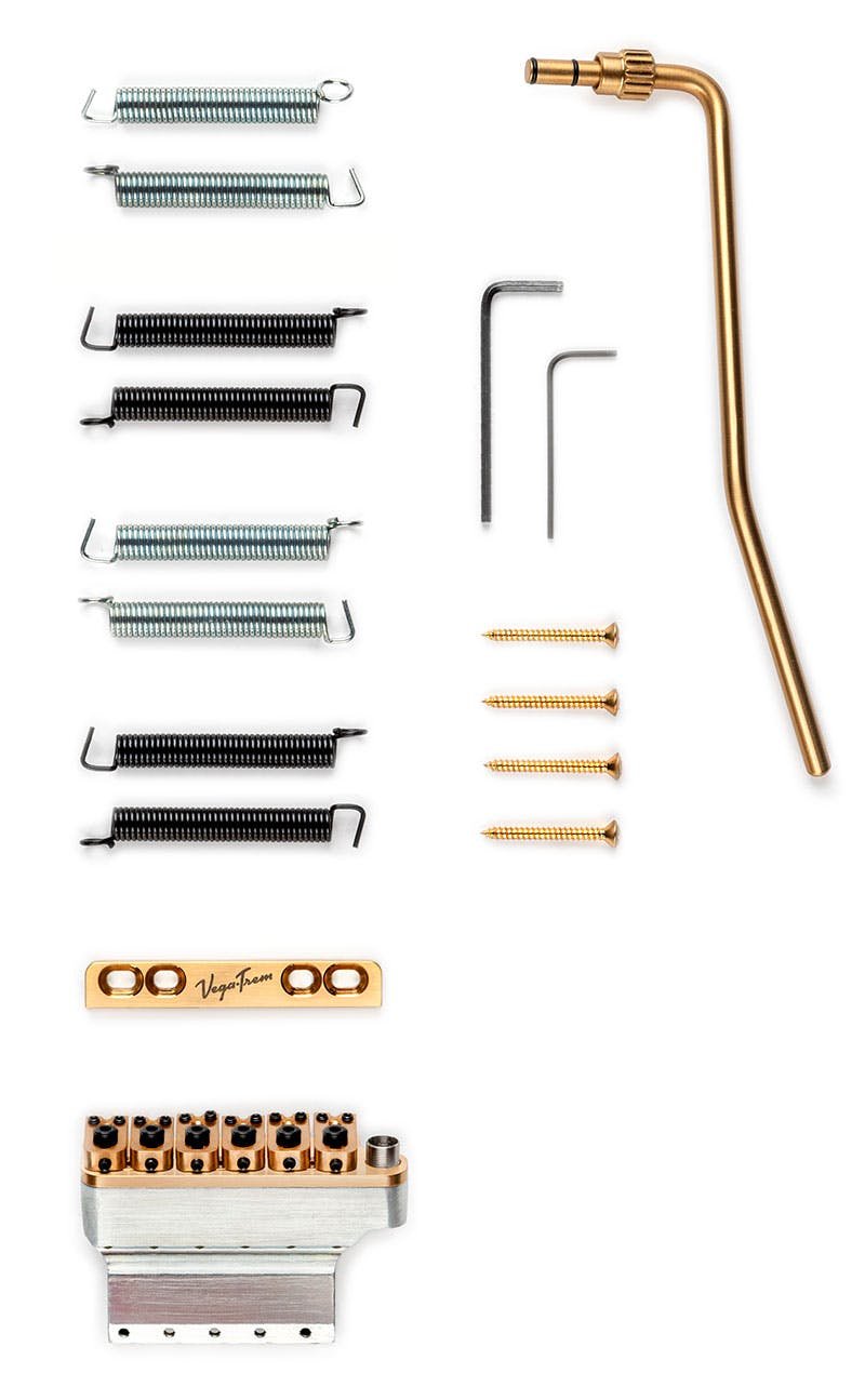 Vega-Trem Ultra 6 Screw Floating Tremolo System in Polished Gold - 505915-VT1STDPGOLD-2.jpg