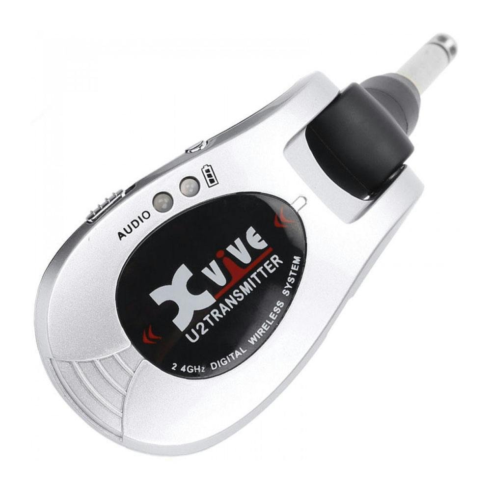 Xvive Wireless Guitar System Transmitter Only in Silver - 511287-1652350338264.jpg