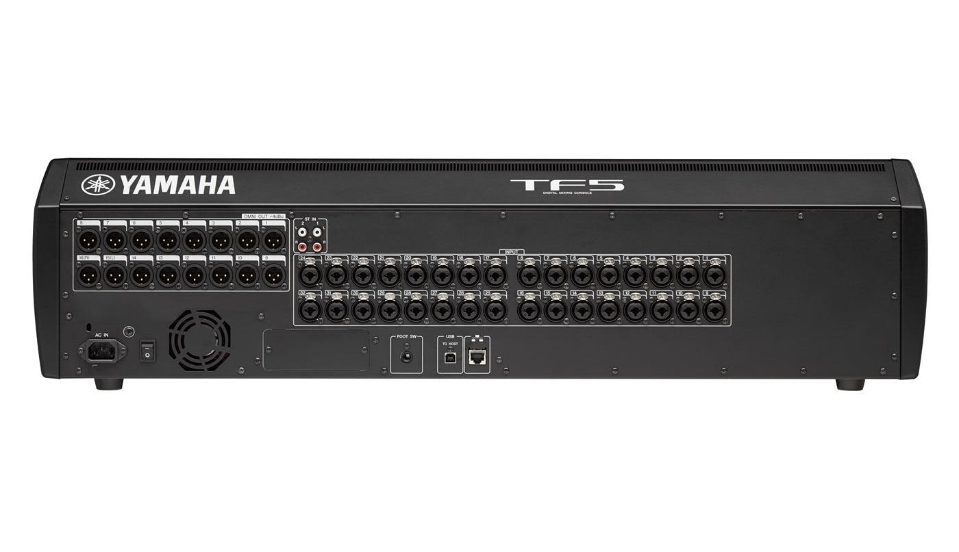 YAMAHA TF5 デジタルミキサー 16チャンネル Yamaha TF5 Digital Live Mixing Desk - Andertons Music Co.