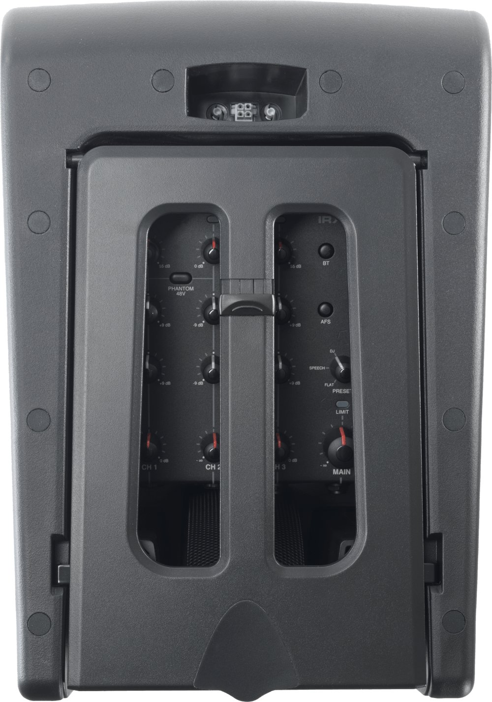JBL IRX ONE All-in-One Column PA with Built-In Mixer and Bluetooth Streaming - JBL2141-TBL_IRXOne_Rear.jpg