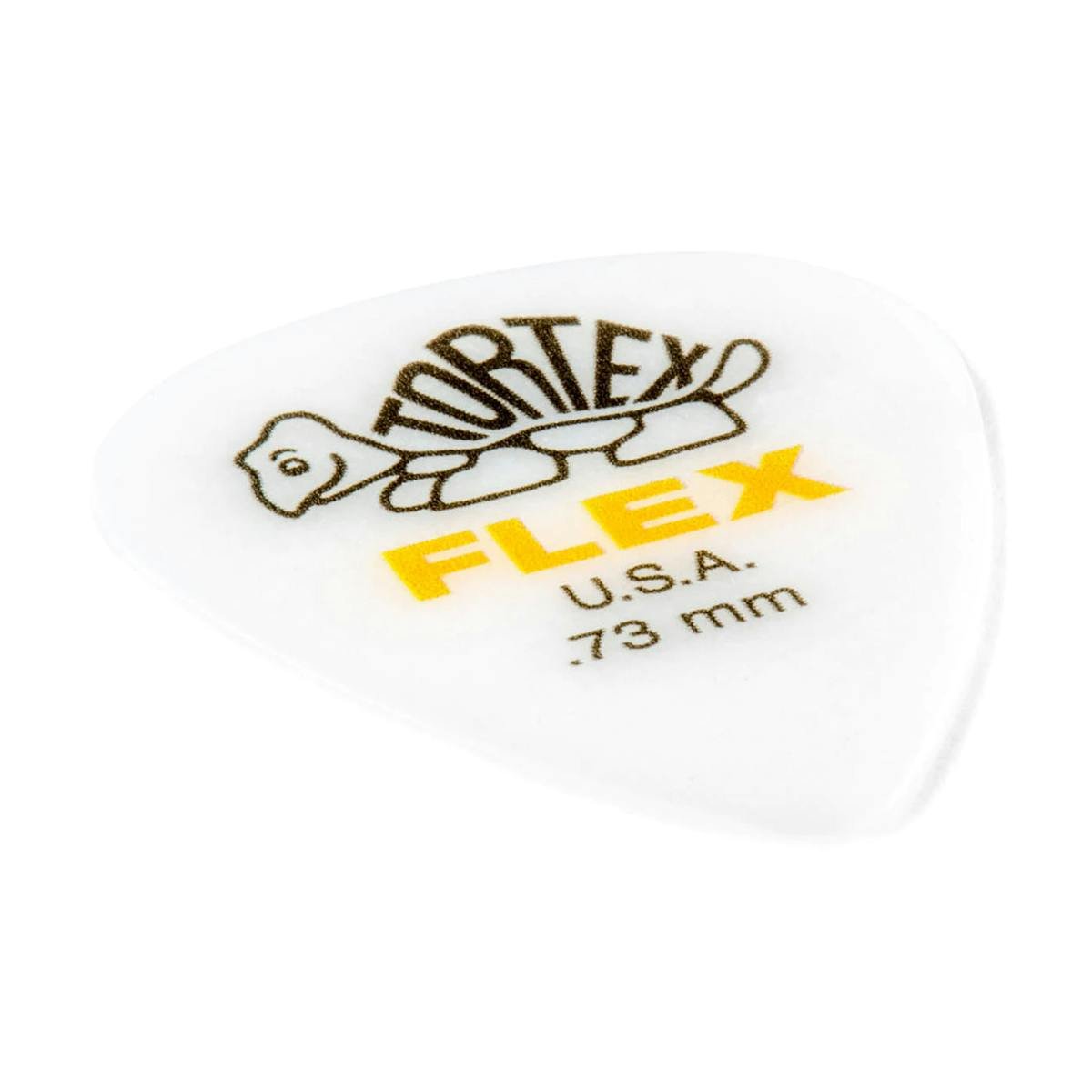 Dunlop Tortex Flex Standard 0.73mm Guitar Picks - Pack of 12 - 380272-Dunlop Tortex Flex Standard .73mm 2.jpg