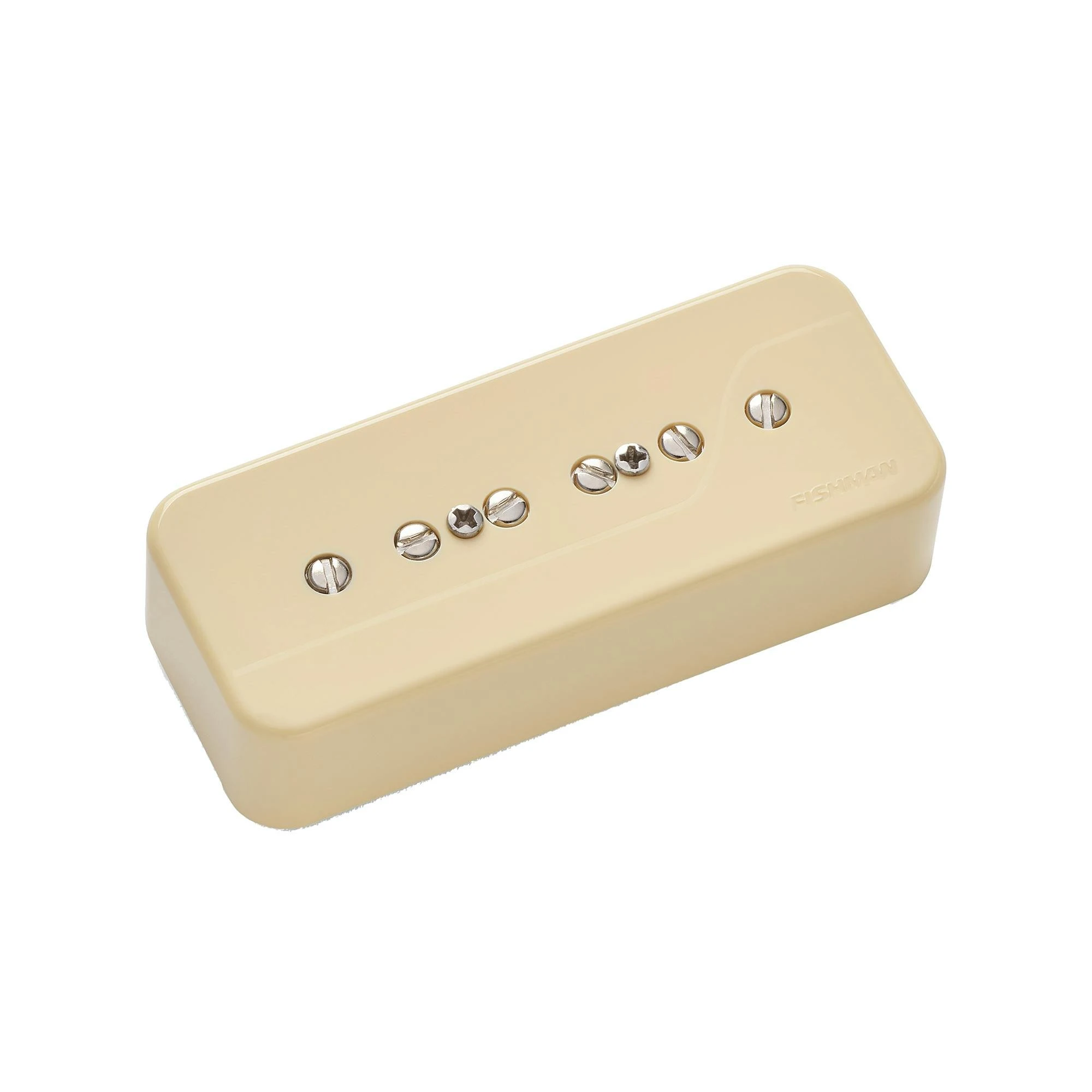 Fishman Fluence GK SIG Series 6ST P90 Neck Cream Pickup - PRF-P9S-NC1-PRF-P9S-GC2-Fluence-Greg-Koch-Signature-P90-Straight-Set-Cream-Single-Angle.jpg