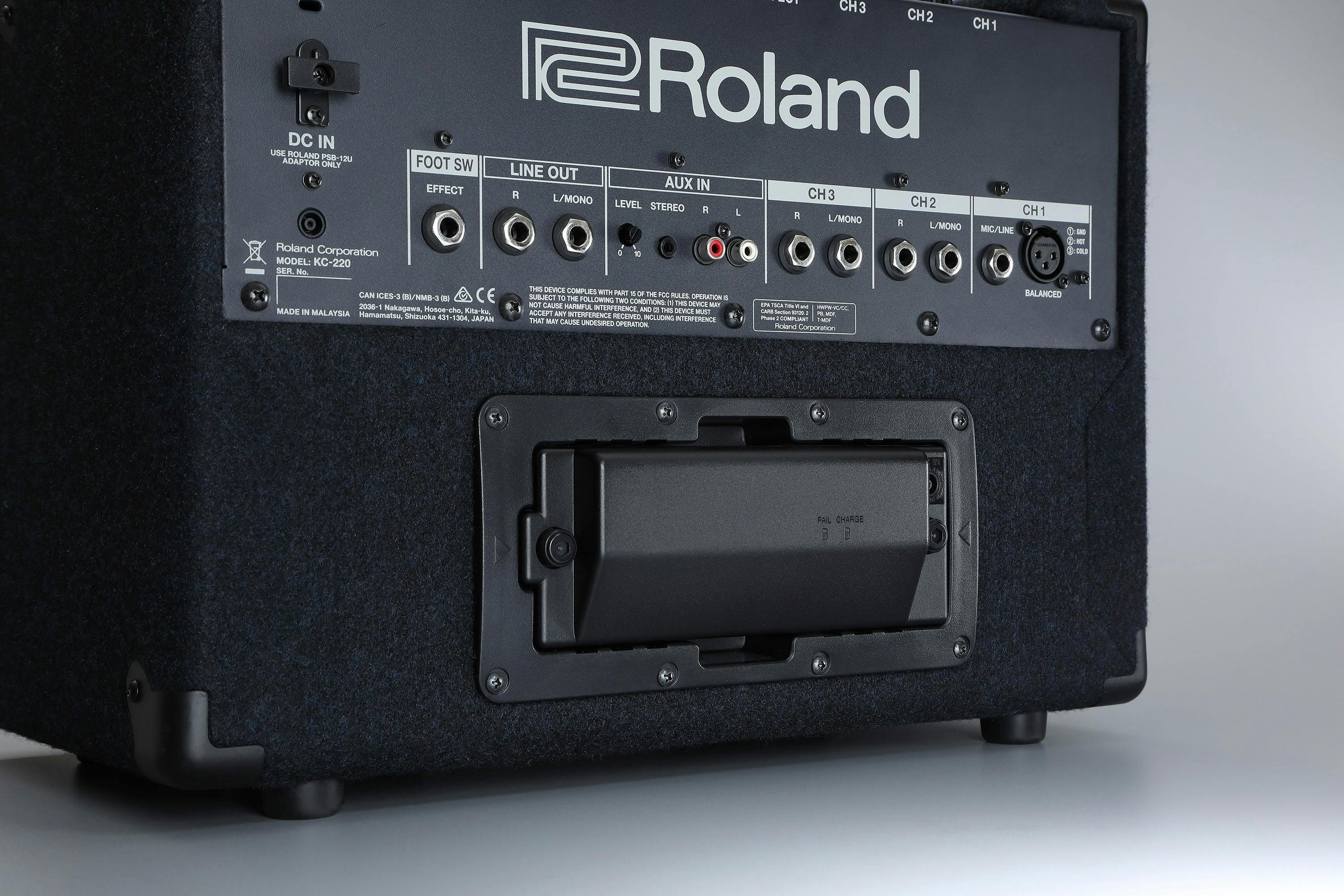 Roland BTY-NIMH/A Rechargeable Amp Power Pack - 497583-BTY-NIMH-with-KC-220.jpg
