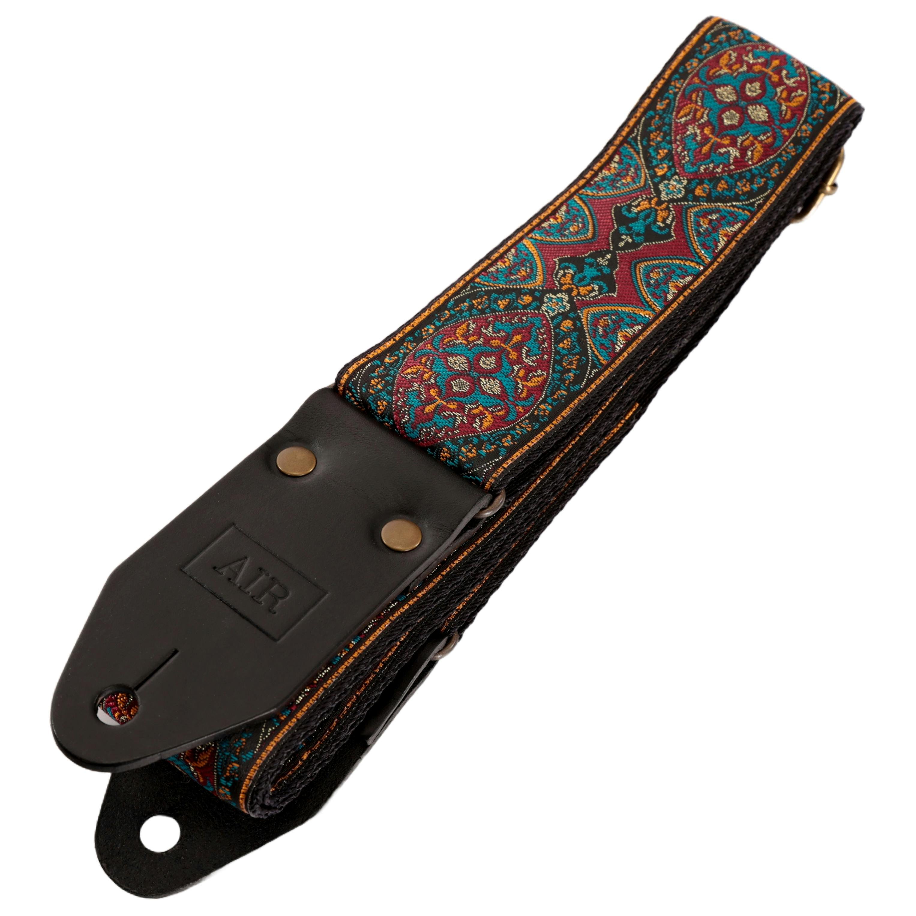 Air Straps Limited Edition Handcrafted Kashmir Guitar Strap - KASH1-KASH1-3.jpg
