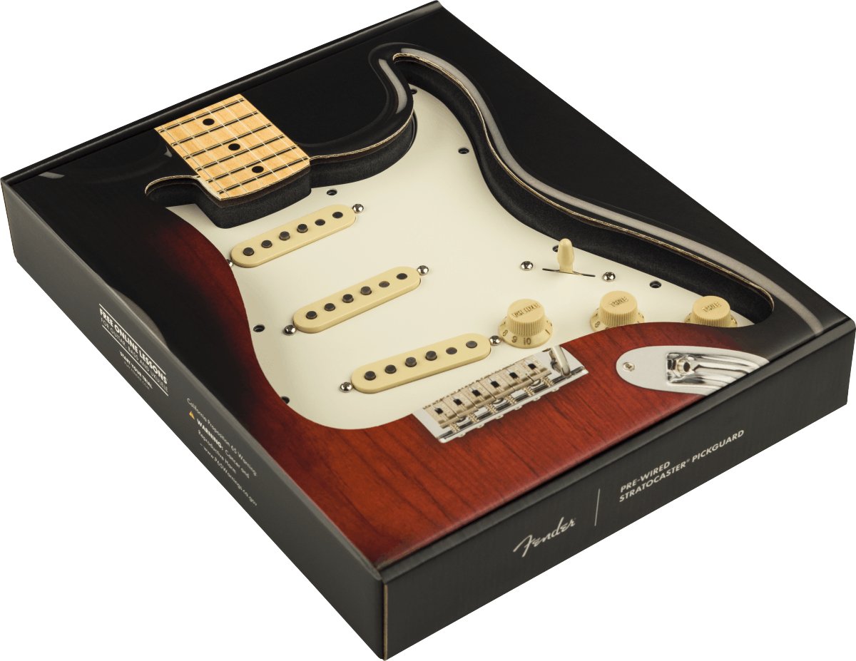 Fender Pre-Wired Strat Pickguard Pure Vintage 59 with RWRP Middle Parchment 11 Hole PG - 0992236509-0992236509_fen_acc_dtl_1_nr.jpg