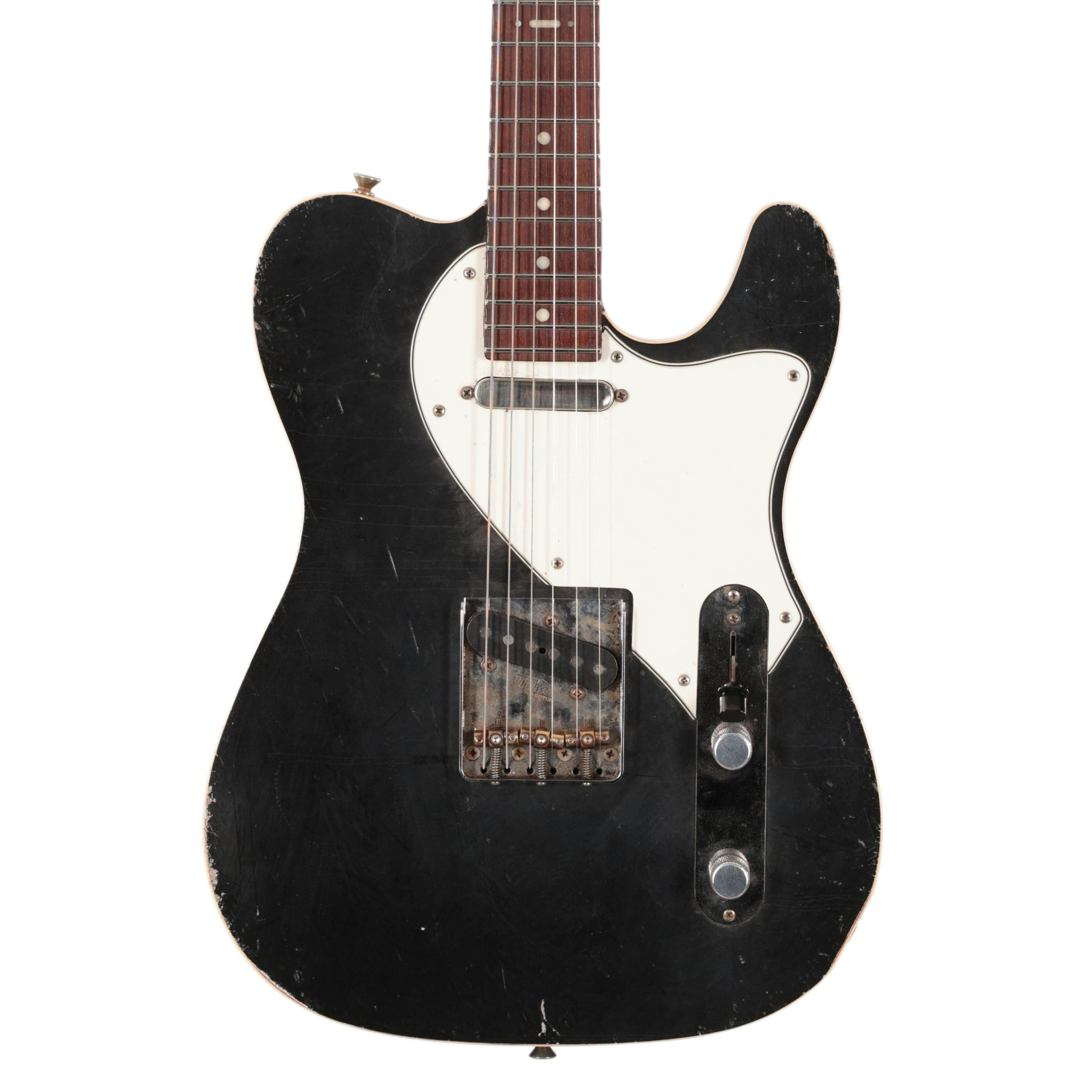 Hansen Guitars T-Style Double Bound 60s Electric Guitar in Black - HANSEN-T024-HANSEN-T024---0557-2.jpg