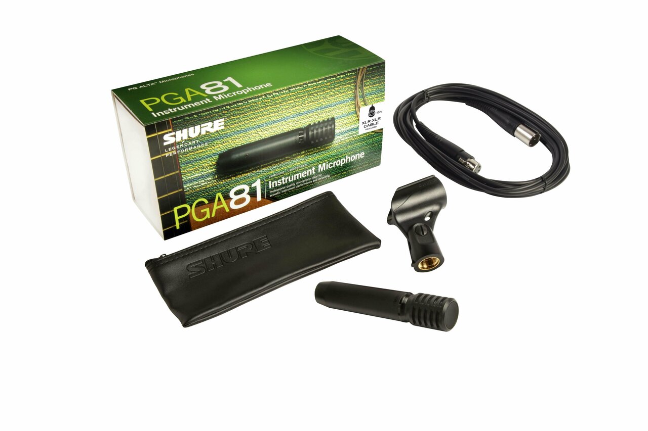 Shure PGA81 Cardioid Condenser Instrument Microphone - 73953-PGA81-XLR_HR.jpg